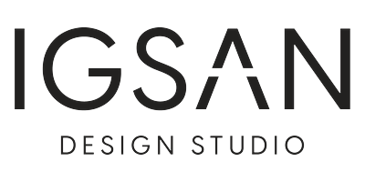 Logo de IGSAN Design Studio, cliente de Account One