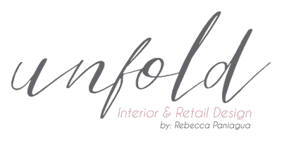 Logo de Unfold Interior & Retail Design, cliente de Account One